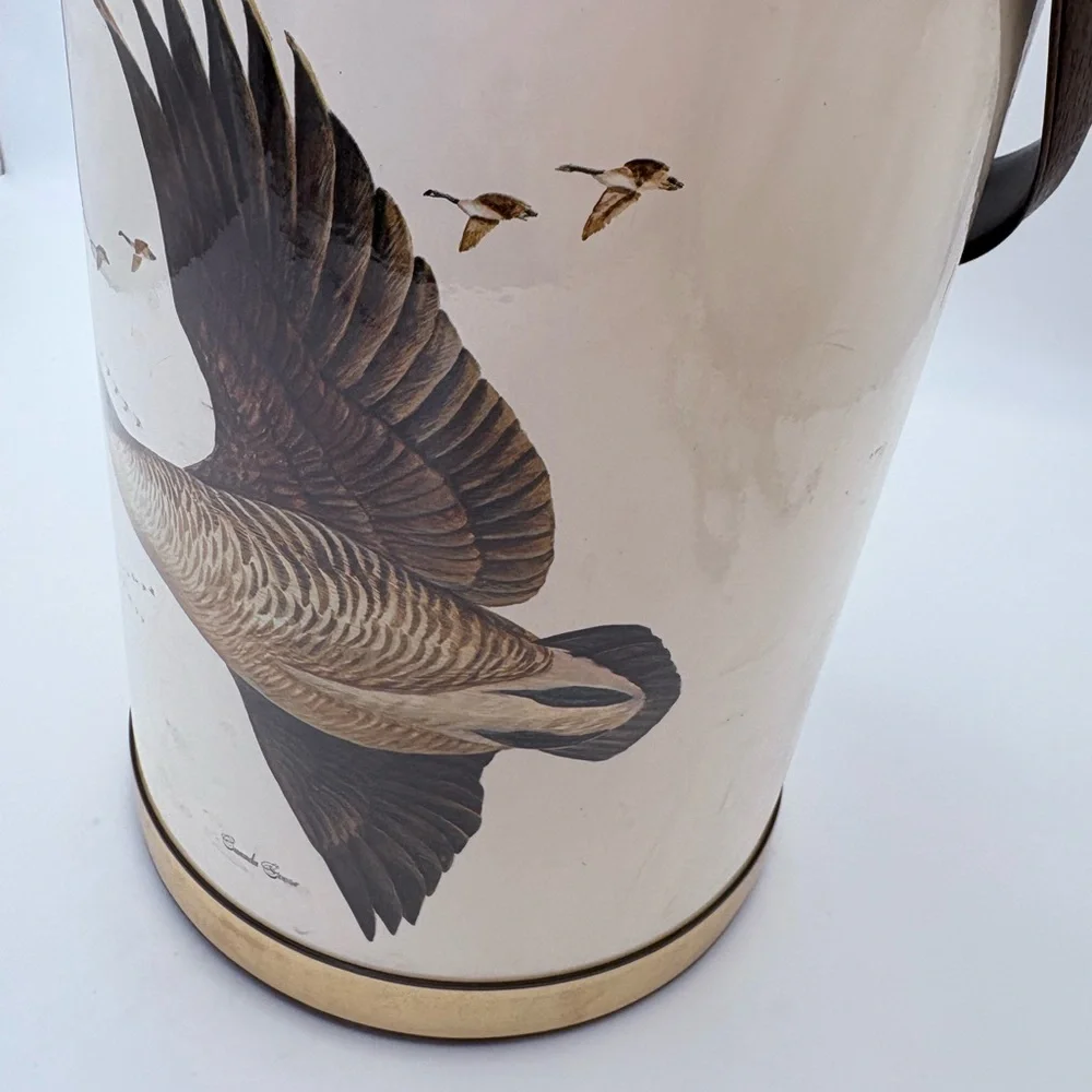 Vintage George’s Briard Canada Goose Ice Bucket for a MCM Bar Cart